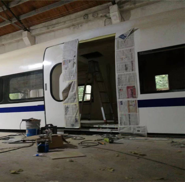 金山区高铁模型