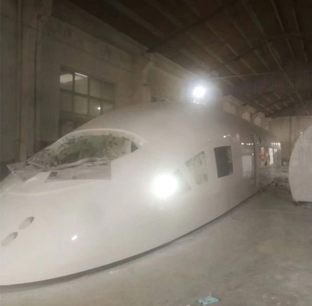 金山区高铁模型